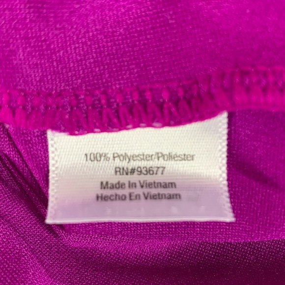 Xersion Quick-Dri Purple V-Neck - Picture 4 of 5